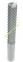 Фреза-кукурудза Sekira CNC 640-085-08, D8-H45-d8-L80 0