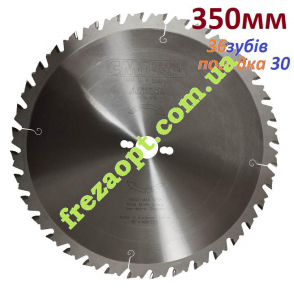 Пила по дереву CMT 278.036.14M, 350мм, 36зубів, посадка 30мм