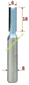 Пазова фреза Sekira Industry 003-060-08і, 6мм