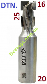 Алмазна фреза ITA tools, DTN.16.025.20.0SR (Ø16x25xØ20x87)