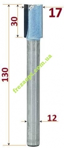 Довга пазова фреза Sekira Industry 307-173-12і, 17мм // для глибоких пазів