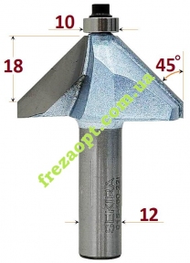 Фреза для зняття фаски Sekira Industry 015-460-22i // кут 45°, D46мм
