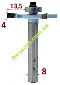 Фреза пазова Sekira Industry 031-040-18i, h4 D40 d8 L50