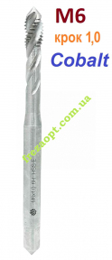 Мітчик М6 спільний, оберти праві, крок 1.0, HSS-Cobalt