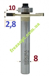 Фреза пазова Sekira 030-027-18, H2.75 D33