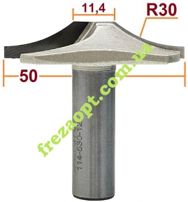 Фасонная фреза Sekira 114-530-12 (D50, R30, d12)