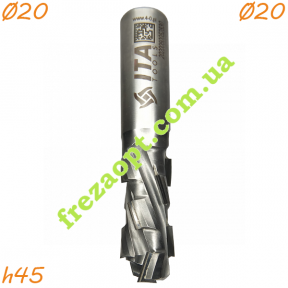Алмазная фреза ITA tools® DTN.20.045.20.0SR (Ø20*45*Ø20*105) Z2+1