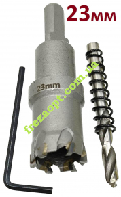 Коронка 23мм по металу, ФЕРОН // універсальна, під дрель