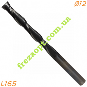 Спиральная фреза Sekira CNC 12-601-129 Z2 (Ø12*100*Ø12*165) YU10