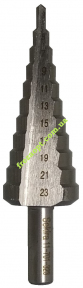 Ступенчатое сверло по металлу Sekira 11-701-323 (3-23мм) HSS