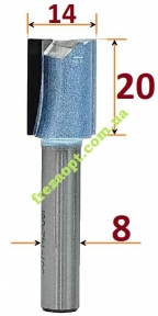 Пазова фреза Sekira Industry 307-142-08і, 14мм
