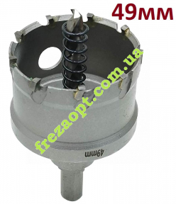 Коронка 49мм по металу, ФЕРОН // універсальна, під дрель