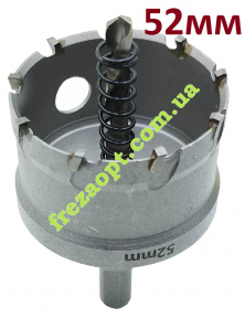 Коронка 52мм по металу, ФЕРОН // універсальна, під дрель