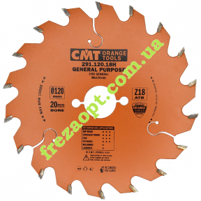 Пильный диск CMT 291.120.18H (Ø120*1.8*1.2*Ø20) Z18