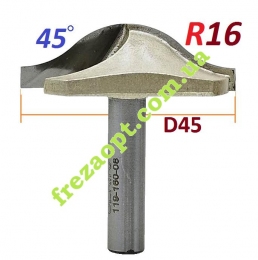 Фасонная фреза Sekira 119-160-08 (D45.2, R16, d8)