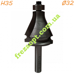 Концевая профильная фреза Globus 2207 D32 H35 d8 L80