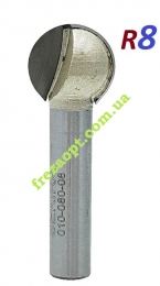 фреза Sekira 010-080-08, D16 R8 d8 // шар