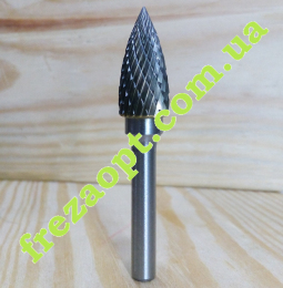 Шарошка по металлу 12x25x6x65 (Конус)