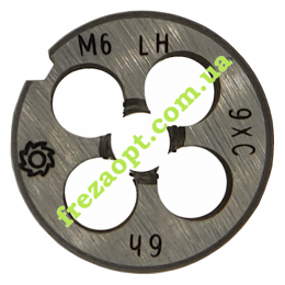 Плашка М6*1,0 (Метрическая левая резьба)