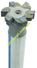 Фреза по металу Т паз z6 - D20-h4-d12-L90- WC // 77020412