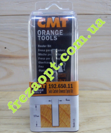 Концевая спиральная чистовая фреза CMT 192.650.11 Z2 (5x17x6x60) Negativ