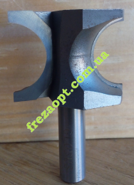 Концевая фреза Глобус® 1014 R14 D48 H28  d12 L75