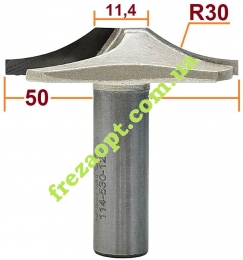 Фасонная фреза Sekira 114-530-12 (D50, R30, d12)