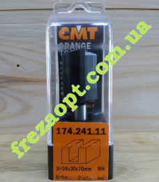 Фреза под петли скрытого монтажа CMT 174.241.11 (24x30x8x70) Z2+1