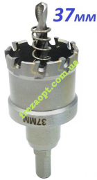 Коронка 37мм по металу, ФЕРОН // універсальна, під дрель