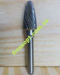 Шарошка по металлу 12x25x6x65 (Пуля)