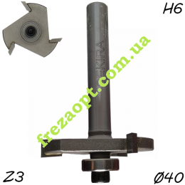 Пазовая фреза по дереву Sekira 18-031-060 z3 D40 h6 // 1023 z3