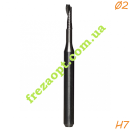 Однозаходная фреза Sekira CNC 03-615-020 (Ø2*7*Ø3*37) Z1