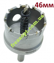 Коронка 46мм по металу, ФЕРОН // універсальна, під дрель