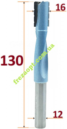 Пазова фреза Sekira Industry 307-168-12і, 16х131мм // для врізки замків