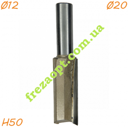 Пазовая фреза по дереву Sekira 12-003-205 (Ø20*50*Ø12) Z2