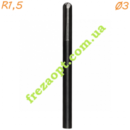Фреза для ЧПУ Sekira 03-604-031 R1.5 (Ø3*12*Ø3*40)
