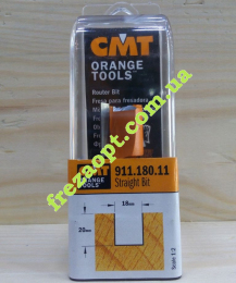 Пальчиковая фреза CMT 911.180.11 (Ø18x20xØ8x52)