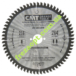Пильный диск CMT 297.064.09M (216x30x2,8x2,2) 64Z