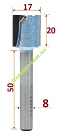 Пазова фреза Sekira Industry 307-172-08і, 17мм
